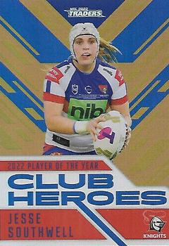 2023 NRL Traders Titanium - Club Heroes Bronze #CHB38 Jesse Southwell Front